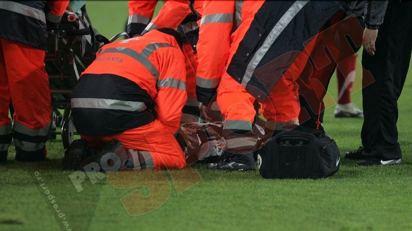 Gestul emoționant făcut de Rus la finalul meciului "U" Cluj - Dinamo, după ce i-a băgat în spital pe Grecu și Mendy