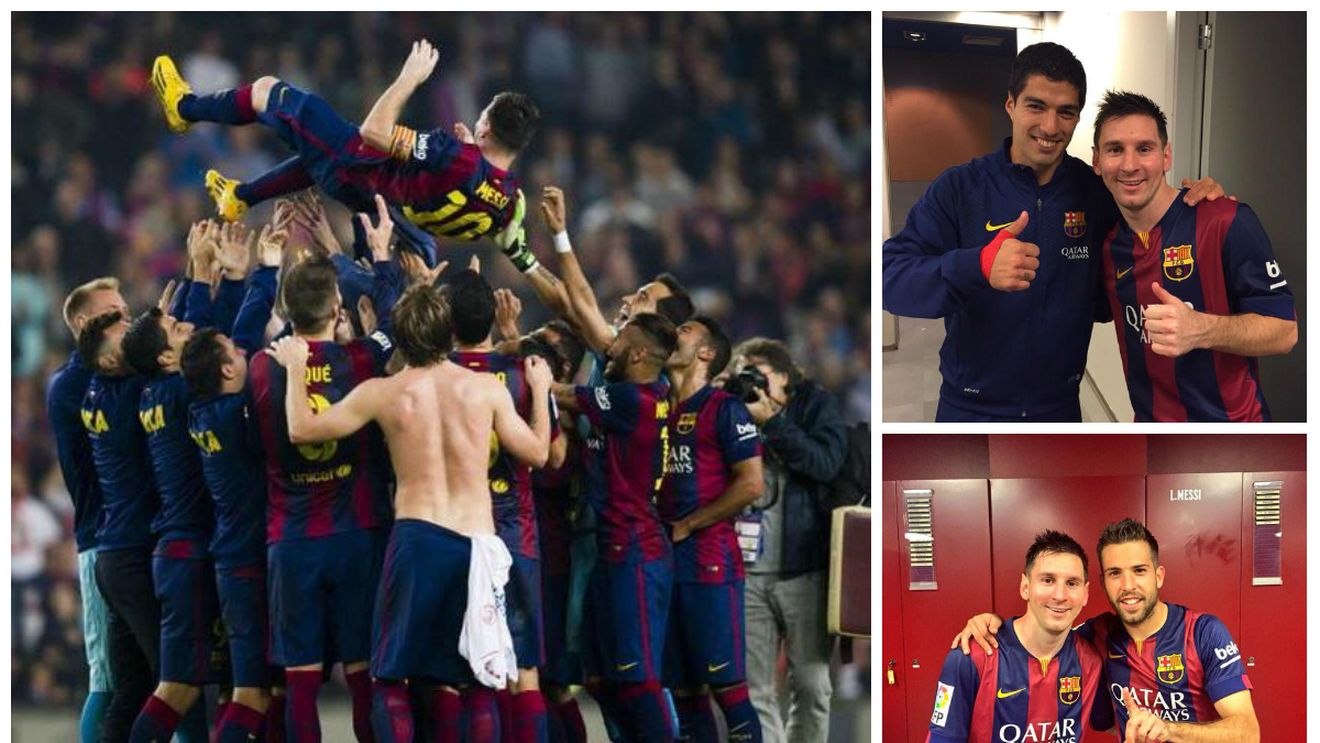 FOTO | Messi, felicitat de coechipieri pe rețelele sociale după ce a devenit golgheterul all-time al campionatului Spaniei. Suarez: "Leo, continui să faci istorie"