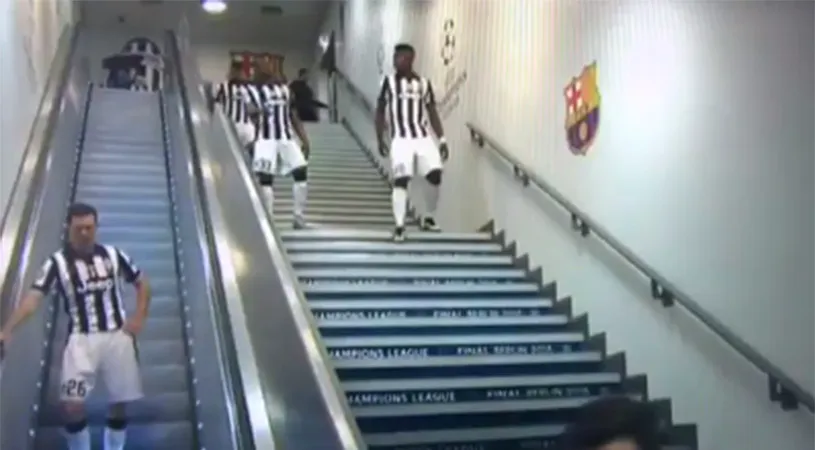 VIDEO | Lichtsteiner a oferit una dintre cele mai amuzante faze de la finala Juventus - Barcelona