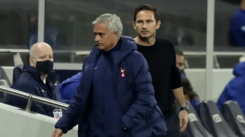 Jose Mourinho, ironizat de Frank Lampard: „Ne distram și noi ca băieții”. Ce replică i-a dat The Special One fostului său elev