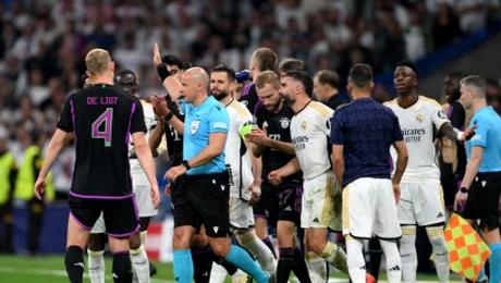 Protocolul UEFA, încălcat grav în timpul partidei de pe Santiago Bernabeu: „Imaginile nu pot fi arătate pe stadion”