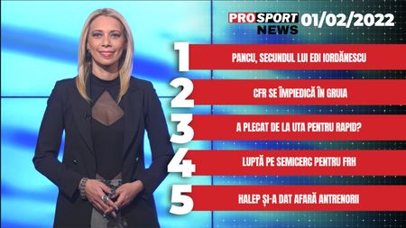 ProSport News | Daniel Pancu, secundul lui Edi Iordănescu. Cele mai importante știri ale zilei | VIDEO