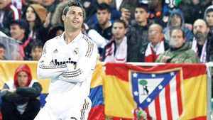 Ronaldo, omul record!** Portughezul are 40 de goluri și e singurul jucător din Spania care a reușit șapte "triple"