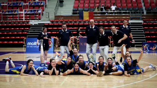 Nouă performanță în baschetul juvenil! Tricolorele Under 16 au luat medalie de aur la EuroBasket 2024 Division B