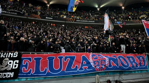 Peluza Nord FCSB, cât pe ce să nu fie lăsată la derby-ul cu Dinamo! Motivul este unul uluitor