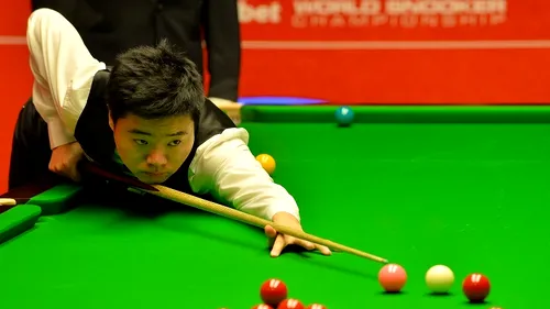 Surpriză imensă la Crucible. Ding Junhui, eliminat de un debutant