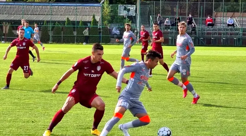 CFR Cluj a câștigat duelul amical al Campioanelor Procinciei, cu UTA!