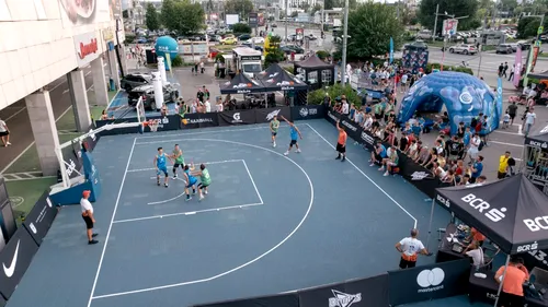 Record ofensiv al sezonului la BCR Sport Arena Streetball Iași: Baschetul 3x3 a fost principala atracție a weekend-ului la Iulius Mall