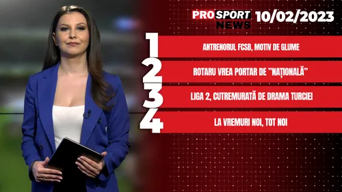 ProSport News | Mihai Pintilii, antrenorul de la FCSB, a devenit motiv de glume! Cele mai noi știri din sport | VIDEO