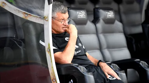 Ioan Ovidiu Sabău, reacție tranșantă după ce U Cluj s-a încurcat acasă cu UTA: „Eu sunt primul care pleacă!”