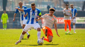 David și Alexandru Irimia, ”gemenii golului.” Au marcat pentru Metaloglobus în acest sezon și au ajutat la calificarea în play-off