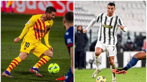 Cristiano Ronaldo și Leo Messi, spectacol total în primul lor meci din 2021! Starul Barcelonei a mai doborât un record în La Liga | VIDEO
