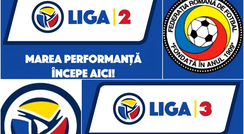 FOTO | FRF a lansat brandurile pentru campionatele Liga 2 și Liga 3.** 