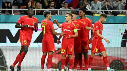 Combinație fabuloasă Coman - Olaru la golul de 1-1 din CFR - FCSB! „Mbappe” dă o pasă genială, iar mijlocașul „box to box” egalează cu o execuție „zburătoare”