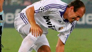 Robben nu va evolua cu Italia