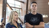 Nadia Comăneci, reacție legendară. Cum l-a numit pe David Popovici după aurul de la Europenele de la Paris