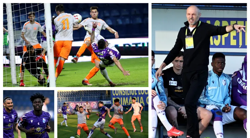 Bogdan Andone se aștepta ca Argeșul să piardă cu Metaloglobus, a reclamat anularea golului și două penalty-uri ”clare” neacordate!