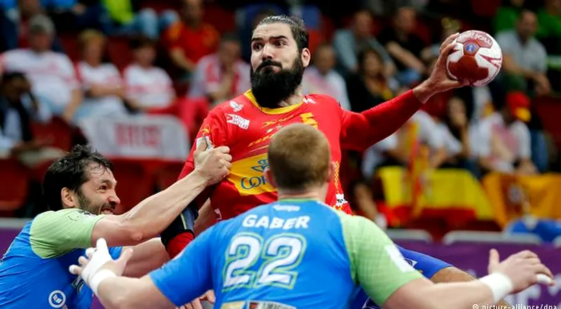 Germania - Spania e finala Campionatului European de handbal masculin din Polonia 