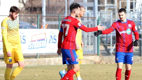VIDEO | Remus Chipirliu a salvat Steaua în amicalul cu CS Afumați. Atacantul a fost din nou erou și a făcut diferența în ultimele 10 minute
