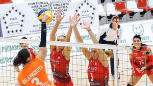 Știința Bacău, Dinamo Romprest, Alba Blaj și CSM Lugoj, în Final Four-ul Cupei României la volei feminin