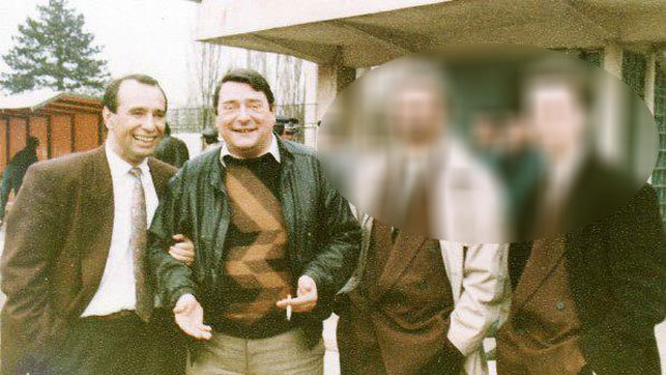 FOTO DE SENZAȚIE!** Greu de recunoscut: o imagine rară cu cel mai tare cuplu de șefi din Liga I din urmă cu aproape 20 de ani! Îi recunoașteți?