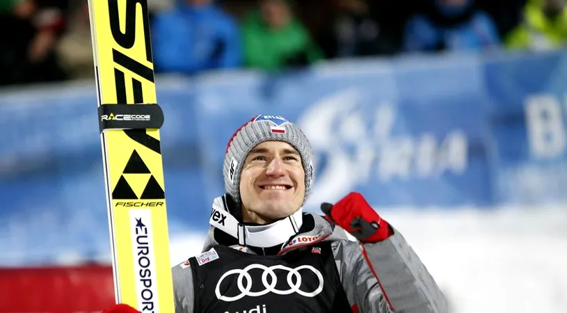 Kamil Stoch a câștigat Turneul celor Patru Trambuline la sărituri cu schiurile. Ustiugov a rămas neînvins în 