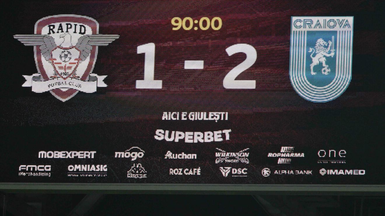 Ce a făcut jucătorul de la Rapid imediat după eșecul cu Universitatea Craiova! „M-am închis în baie, să nu mai aud, să nu mai văd”