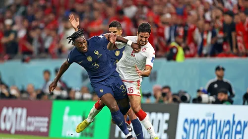 Tunisia – Franța 1-0, în Grupa D de la Campionatul Mondial din Qatar. Unic în istorie! Arbitrul a fluierat finalul de partidă, dar a VAR-ul a anulat golul francezilor!