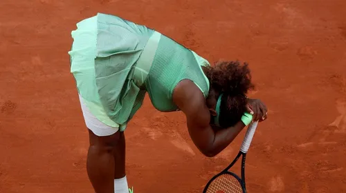 Serena Williams, învinsă fără drept de apel la Roland Garros! Se cunosc primele sfert-finaliste