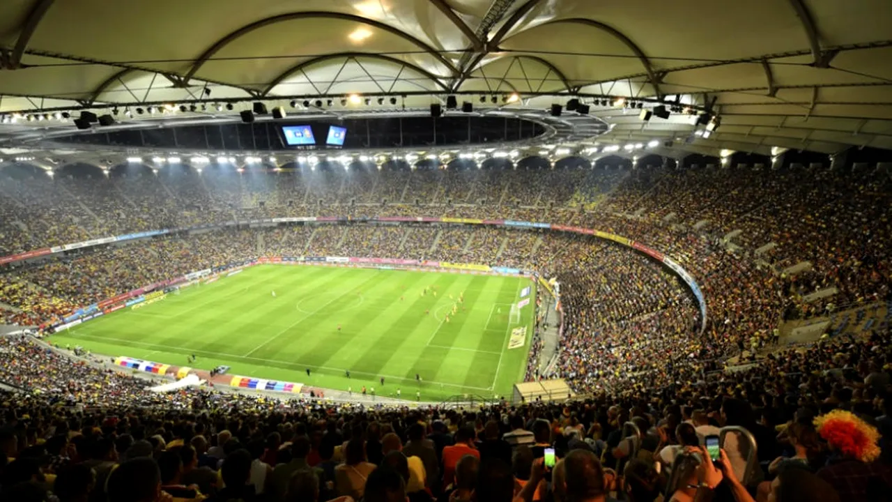 Anunț important pentru meciurile de la București! 50 la sută din capacitatea Arenei Națională poate fi umplută de spectatori în optimile de finală