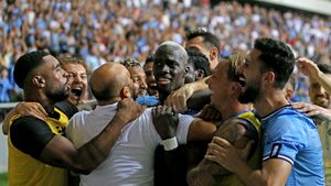 Reacție de bucurie indecentă a lui Patrick Kluivert, după golul de 2-1 marcat de Adana Demirspor în meciul cu CFR Cluj, în minutul 90+3! Ce a făcut antrenorul olandez | VIDEO