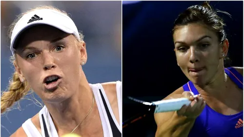 Adevărata finală a turneului de la Dubai se joacă vineri: Halep – Wozniacki este duelul finalistelor din 2014 de la US Open și Roland Garros