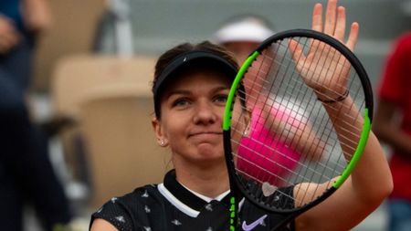FOTO | Apariție surprinzătoare pe centralul de la Roland Garros. Cine a asistat la partida dintre Simona Halep și Amanda Anisimova + o veste rea