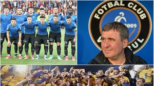 BILANȚ | Rețeta succesului de la Ovidiu! De la înființare, Viitorul a investit numai 135.000 de euro în transferuri și a încasat de 100 de ori mai mult! Drumul spre titlu pentru Hagi