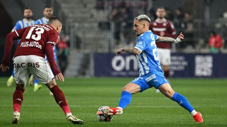 Rapid - Universitatea Craiova 1-2, în etapa a 2-a din play-off-ul Superligii. Alex Mitriță aduce trei puncte imense pentru olteni în prelungirile partidei fabuloase din Giulești!