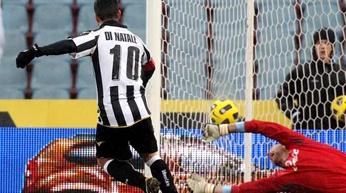 VIDEO / Hat-trick-ul lui Di Natale o răpune pe Napoli:** gol din corner, din penalty și șut superb la vinclu!