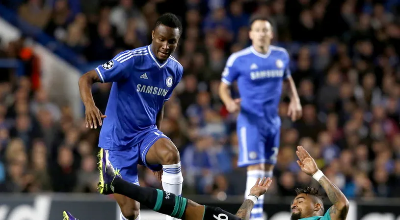 FOTO - Ce tâmpenie a făcut acest fan al lui Chelsea! John Obi Mikel l-a 