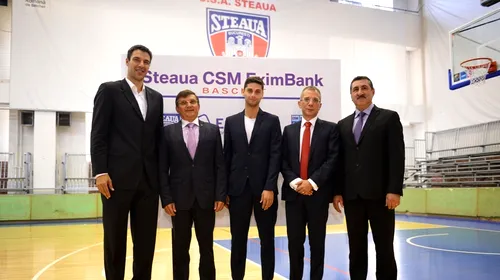 Steaua CSM EximBank va organiza un turneu de baschet masculin