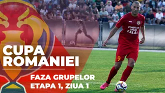 Cupa României, faza grupelor | SCM Zalău n-a făcut față Oțelului, FC Voluntari a învins Farul. Dinamo și FCU Craiova au remizat pe Arena Națională