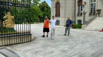 Florin Tănase a ieșit de la „împărăție” și a dezvăluit de ce a venit într-o vizită fulger la Palat pentru a se vedea cu Gigi Becali! Când anunță dacă se transferă la FCSB