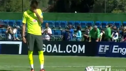 Neymar se pregătește să uluiască asistența la Mondial. VIDEO | Cum a bătut brazilianul un penalty la antrenamente