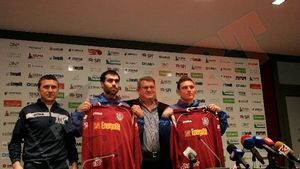FOTO Maftei și Nicoară, prezentați oficial la CFR Cluj:** "Vreau să îl egalez pe Tony"