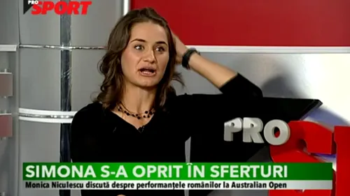 Invitată specială la ProSport Raport! Niculescu a dezvăluit din secretele unei jucătoare de top și a analizat parcursul lui Halep la Melbourne. VIDEO