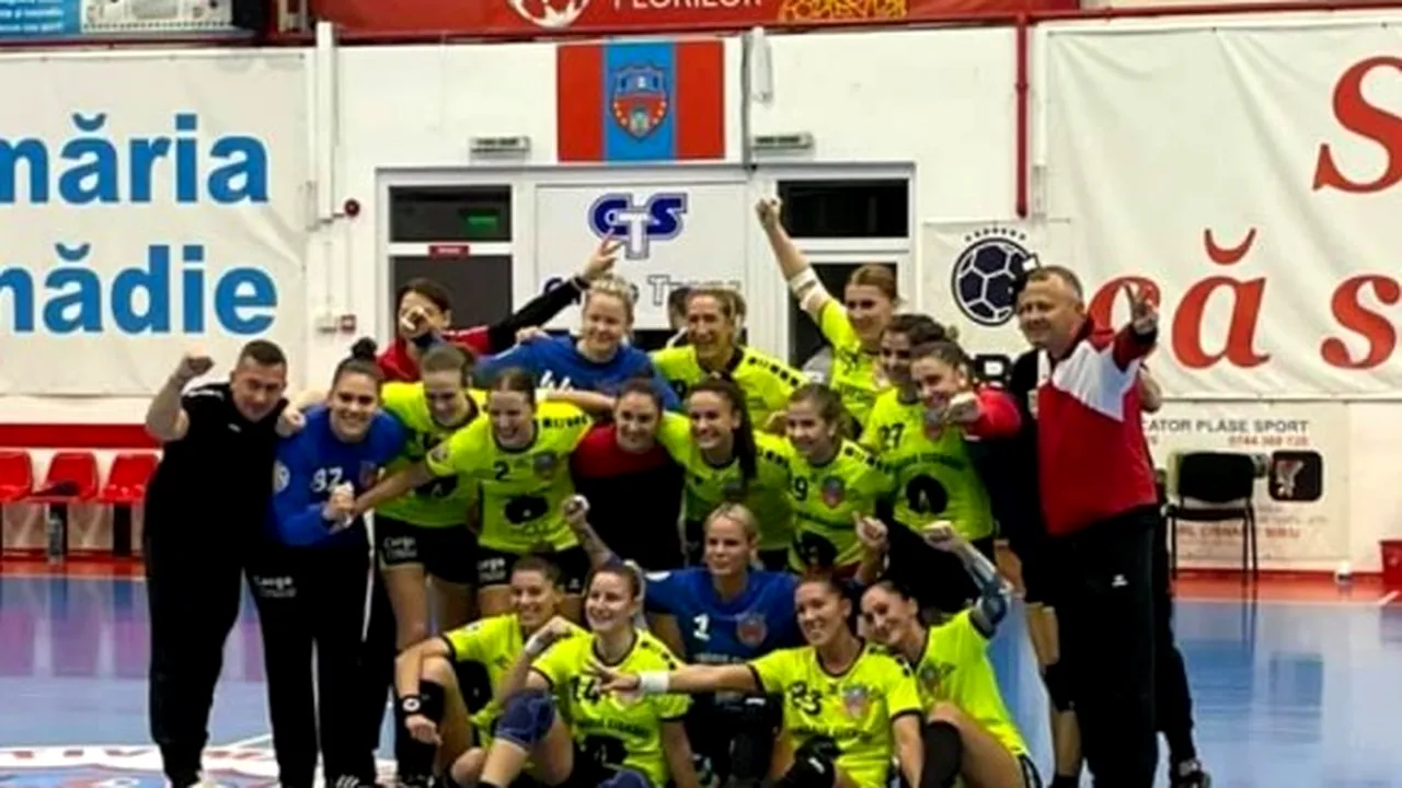 Calificare cu emoții pentru Măgura Cisnădie în faza următoare a EHF European League la handbal feminin