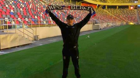 Aroganța maximă! Gheorghe Mustață a intrat pe noul stadion Steaua și s-a pozat cu tribunele: „Bau! Aici va sta Peluza Nord” | FOTO