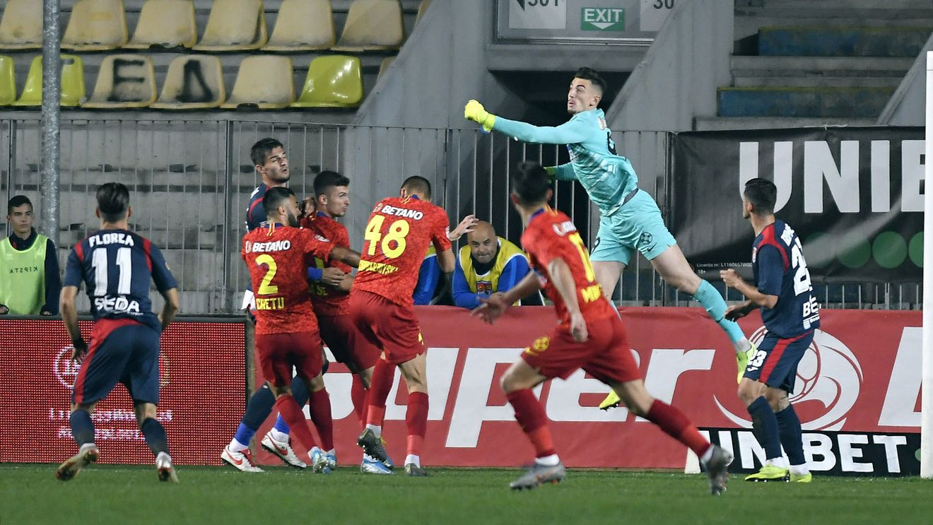 Restricții la meciul Chindia - FCSB de vineri. Câți spectatori pot intra pe ”Ilie Oană”