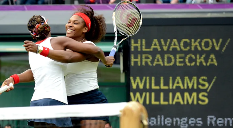 Surorile Williams și-au păstrat titlul olimpic!** Proba de dublu mixt, câștigată de Azarenka/Mirnâi