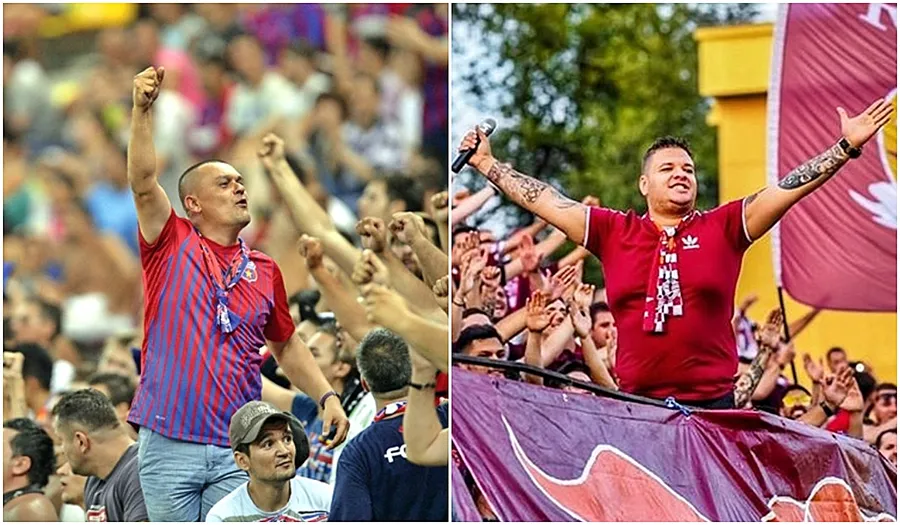 Mustață (stânga) și Bocciu (dreapta) sunt doi dintre cei mai cunoscuți șefi de galerie din România