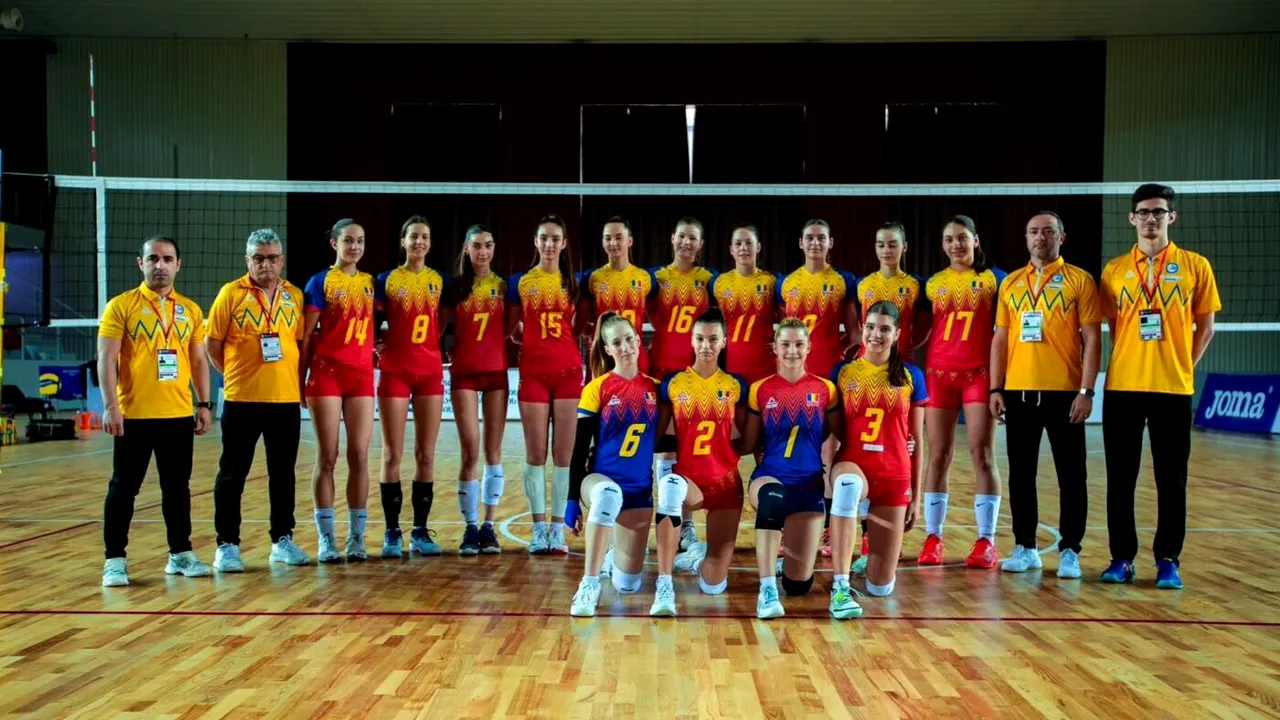 Naționala Under 17 de volei feminin s-a calificat la Euro 2023 din Ungaria și Serbia! Victorii pe linie în turneul din Georgia