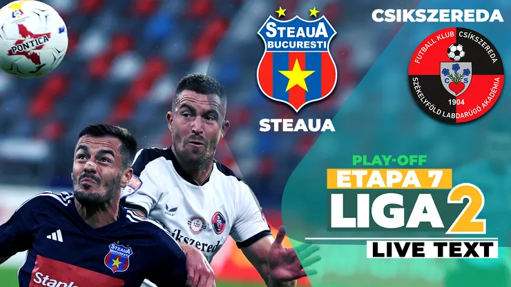 Csikszereda rezistă fără gol în Ghencea și rămâne pe locul 1 în Liga 2, la un punct peste Steaua. 0-0 pentru a treia oară în acest sezon între cele două echipe